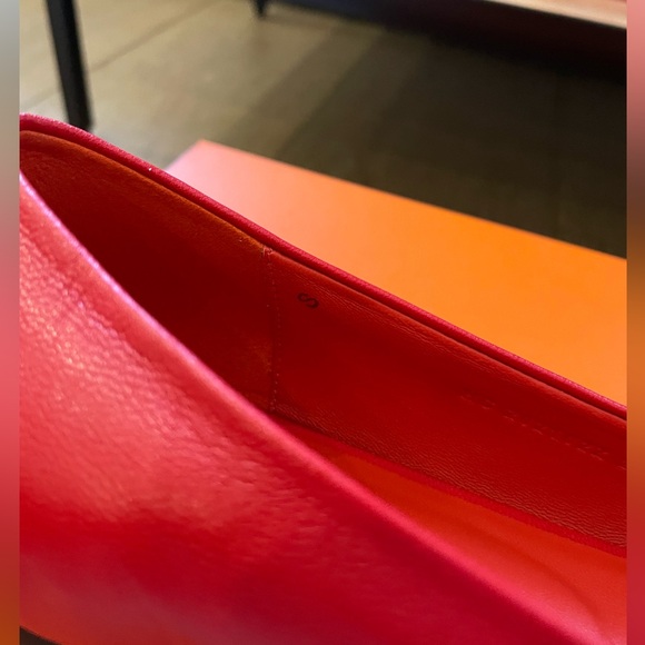 BNIB Hermes Kelly lock Ballet flats sz 37.5 - Picture 14 of 16